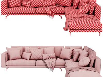 LIONE Corner sofa By Marac 3D model