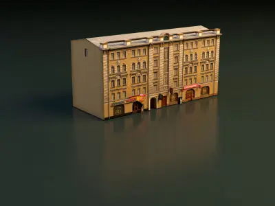 Building set 001 3D model