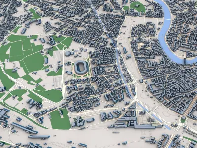 Verona City Italy 3D model