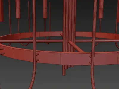 GALA SUSPENSION FROM COVET PARIS 3D model