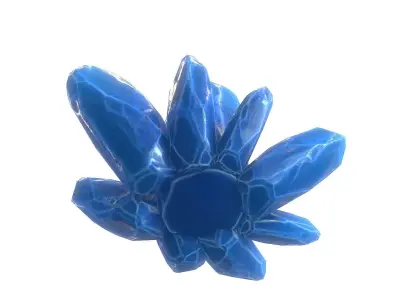 Stylized Crystal Low-poly 3D model purchase