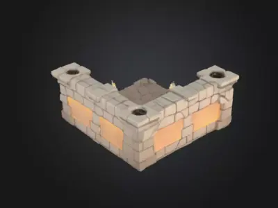 modular dungeon 3D print model