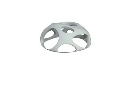 SciFi Cube Object No 47543 Low Poly Shape Low-poly 3D model