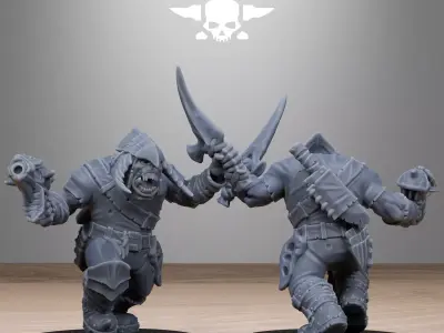 Orkaz Biotech Looters 3D print model