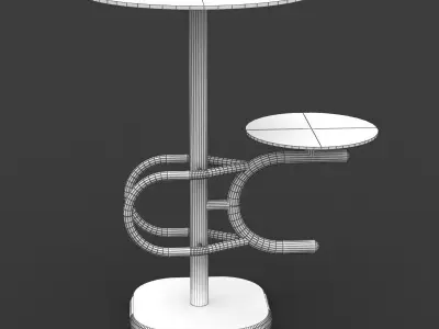 Table Telephone 05 3D model