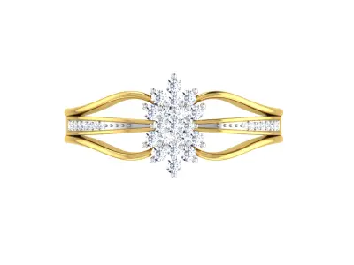 Women Ring Render 3dm STL OBJ FBX Details 3D print model order
