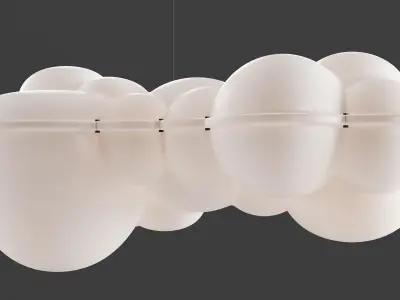 Nemo Lampada Ceiling Mounted Pendant Light Fixture 3D model