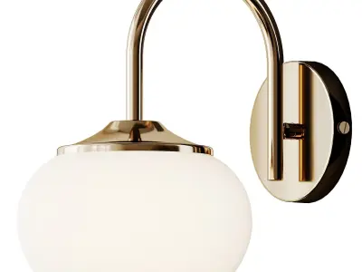 Marshmallow Wall Lamp from Vakkerlight 3D model