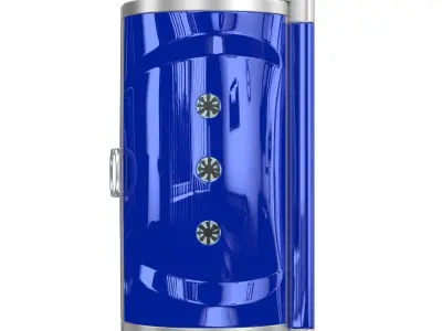 Tanning Bed Solarium Vertical Solarium Machine 3D model