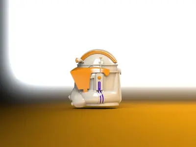 Phase 2 Commander Cody Helmet  3D print model