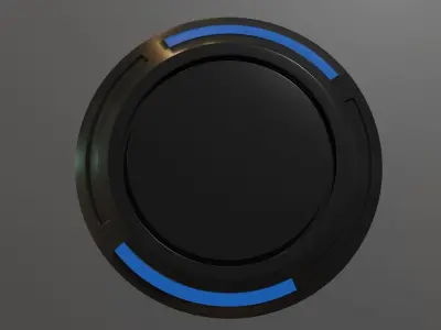 SciFi Land Mine 3D model