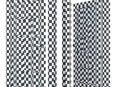 LIGNUM Doors 3d model Low-poly 3D model