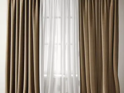 Curtain 101 3D model