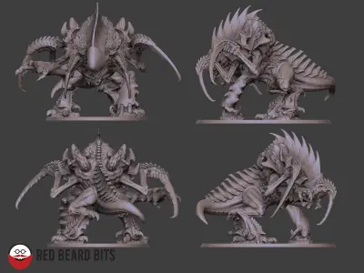 Xenoteras Maledictor 3D print model