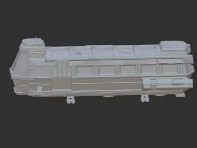 Star Wars - Andor - Ferrix Shuttle Ferry 3D print model