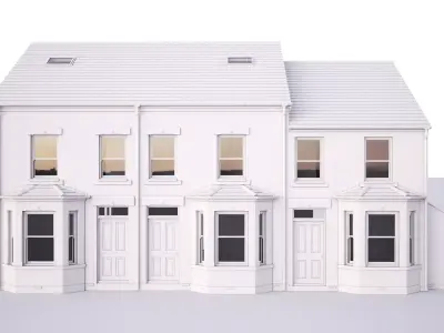 British House Godesdone Road 3D model