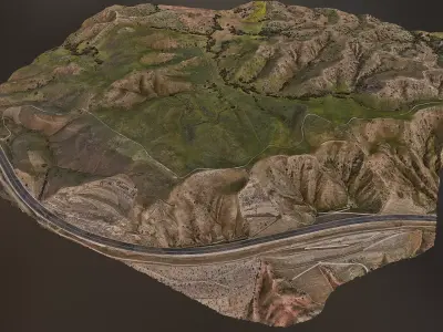 Landscape B - Scan 3D model