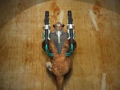 Monster with a super turn table 3D model