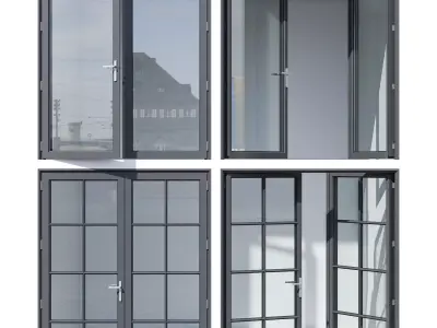 Reynaers Slim Line-38 Low-poly 3D model