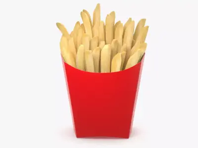 French Fries 3D model