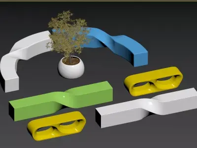 Creative Seats 3D model