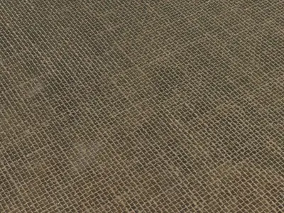 Rustic Jute Mesh Fabric Texture PBR Texture