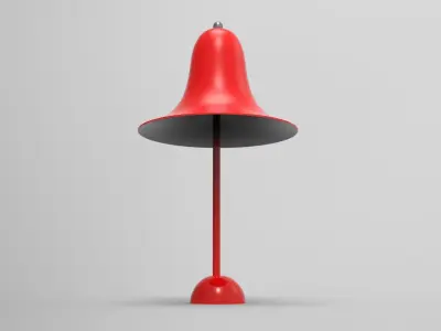 Pantop Table Lamp Low-poly 3D model