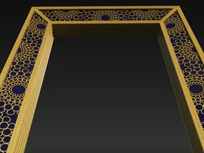 Dubai Frame 3D model