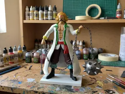 Rakuyuo - Whitebeard Pirates - One piece 3D print model