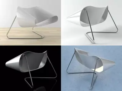 Ribbon CL9 3D model
