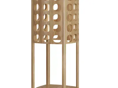 Floor lamp Forella by Michele de Lucchi 3D model