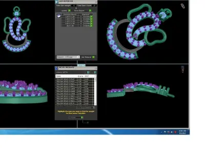 Spiritual Ganesha Pendant 3D print model