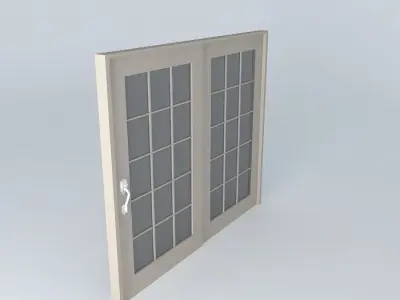 Andersen Patio Door Free 3D model