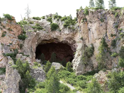 Showcase Scene for the Red Collection Low-poly 3D model