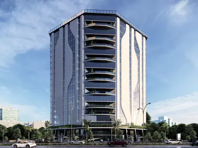 Spectre Tower Exterior Design 3D model