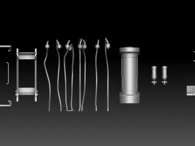 Sci Fi Container Printable 3D print model