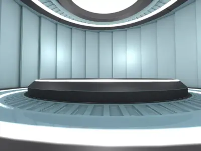 Sci Fi Room 3D model