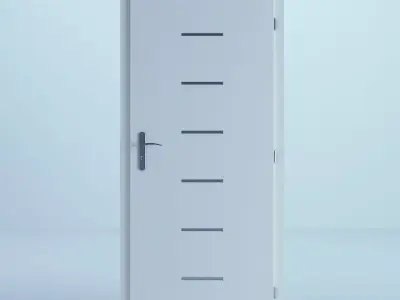 White Door 31 3D model