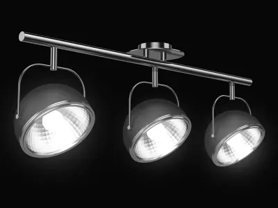 Ceiling Halogen 7 3D model
