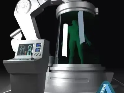 Futuristic Medical Device 3D model