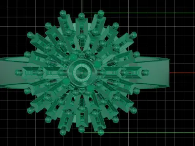 Jewelry ring 147 3D print model