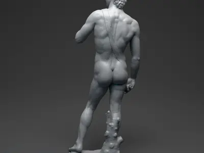  David Statue 3d scan 