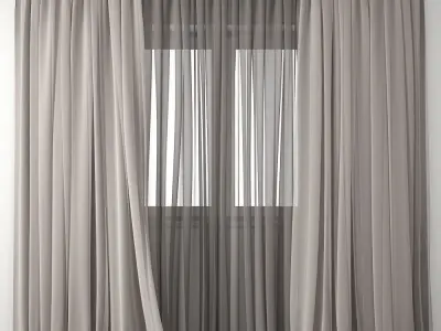 Curtain 49 3D model
