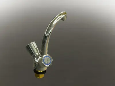 Water Tap Moving Basin Mixture 3d model 3D model