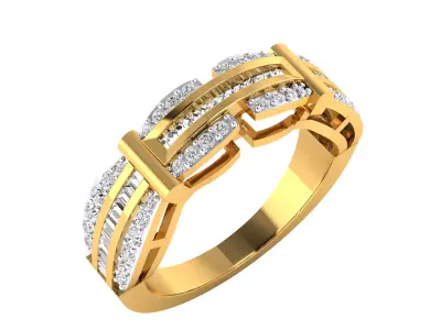 Women Ring Render 3dm STL MTL SLC JCD OBJ FBX Details 3D print model 62
