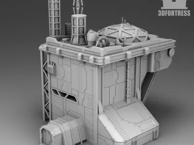 Martian Production workshop 3D print model