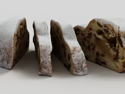 Christmas Stollen 2 3D model