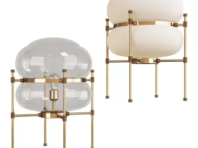 Adams Table Lamp Low-poly 3D model