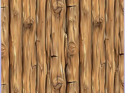 Stylized Wood Seamless Texture Texture 20