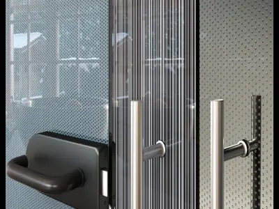 Madras door 3D model